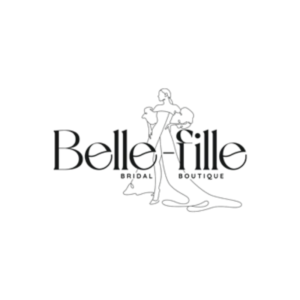 belle fille logo black