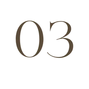 number 03 brown transparent