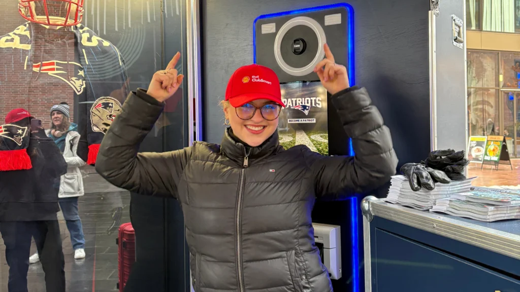 Promoter bei einer Sport-Promotion – Lunéve Agency