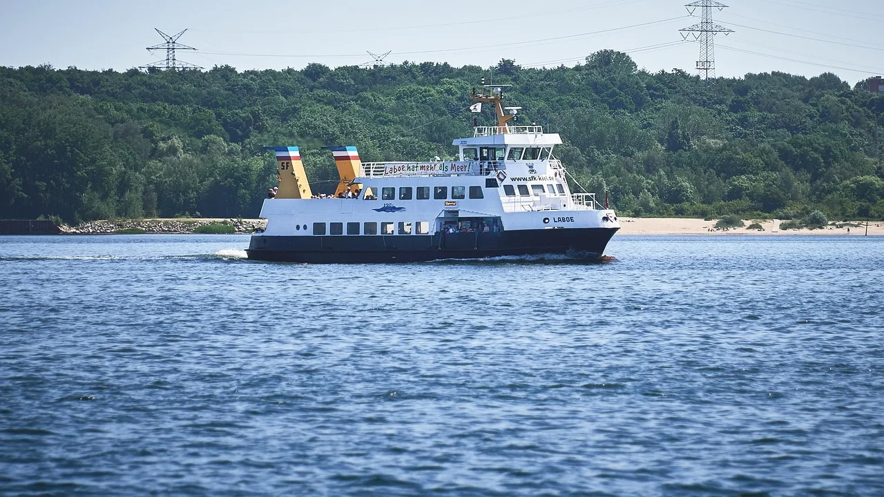 Fähre auf der Kieler Förde