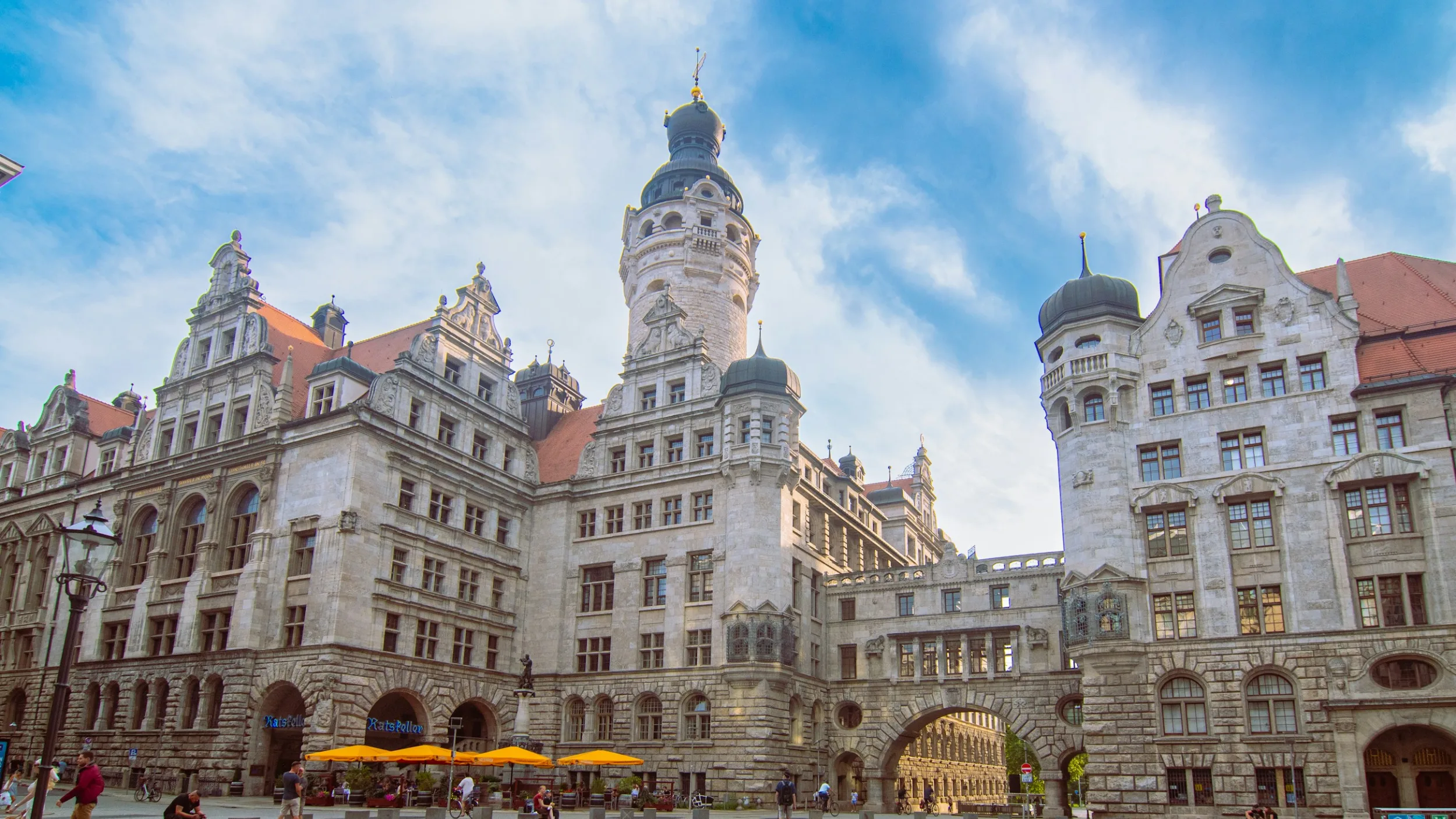 Neues Rathaus in Leipzig