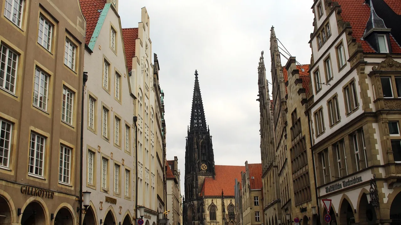 Prinzipalmarkt mit St. Lamberti in Münster