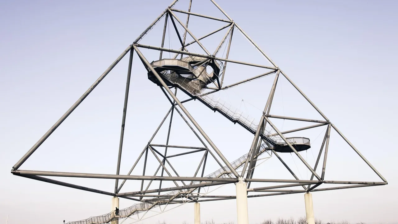 Tetraeder in Bottrop im Ruhrgebiet