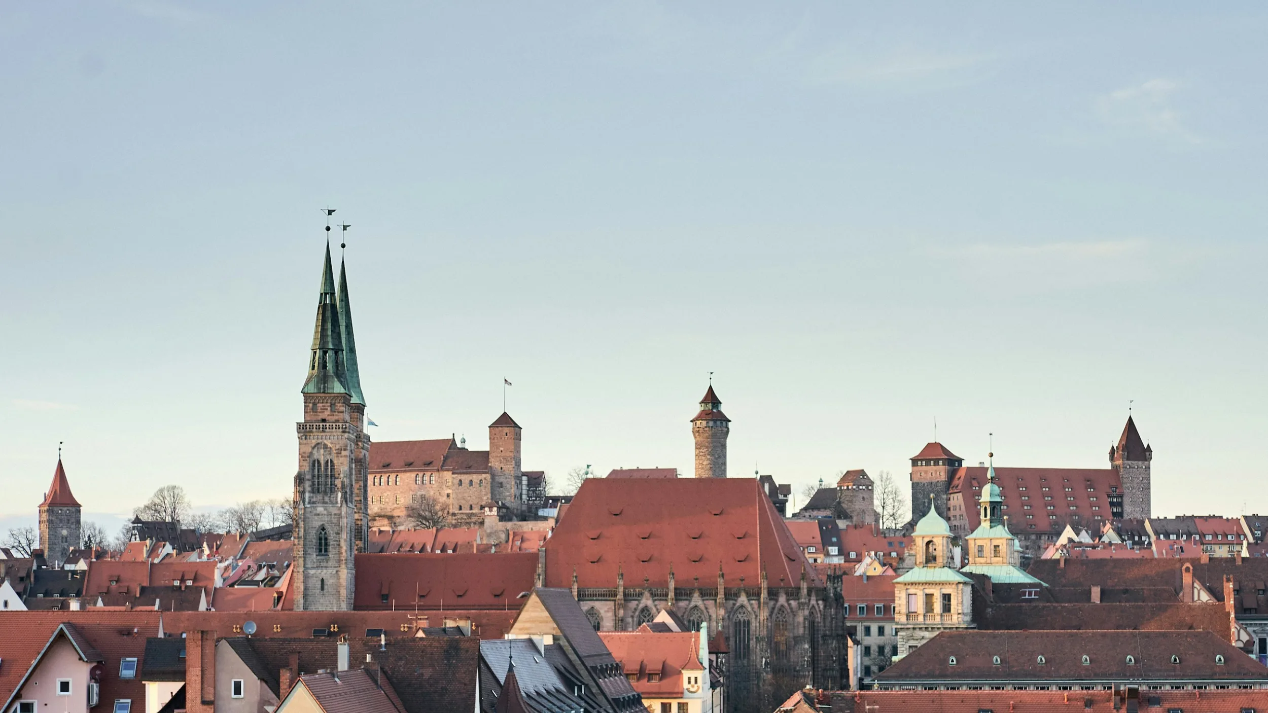 Nürnberger Altstadt mit Kaiserburg