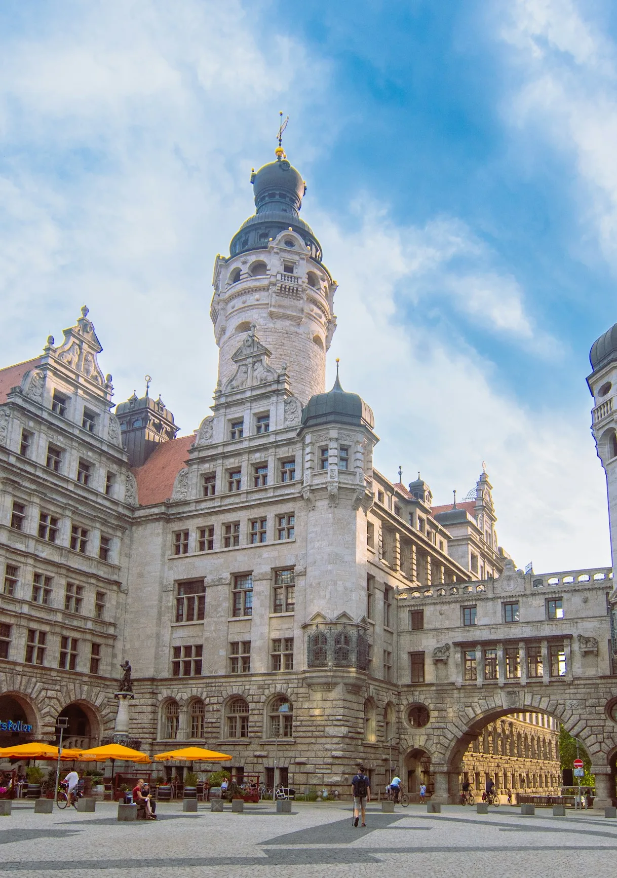 Neues Rathaus in Leipzig