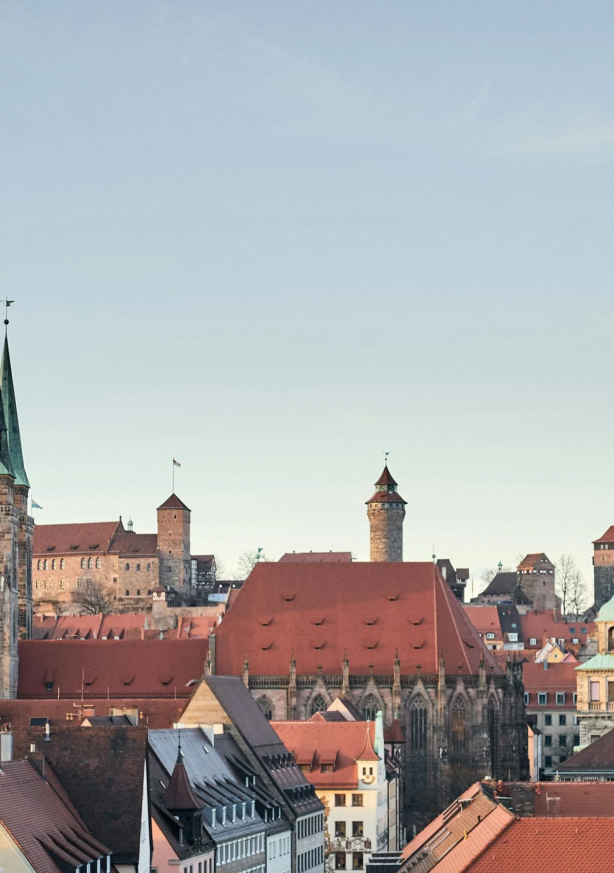 Nürnberger Altstadt mit Kaiserburg