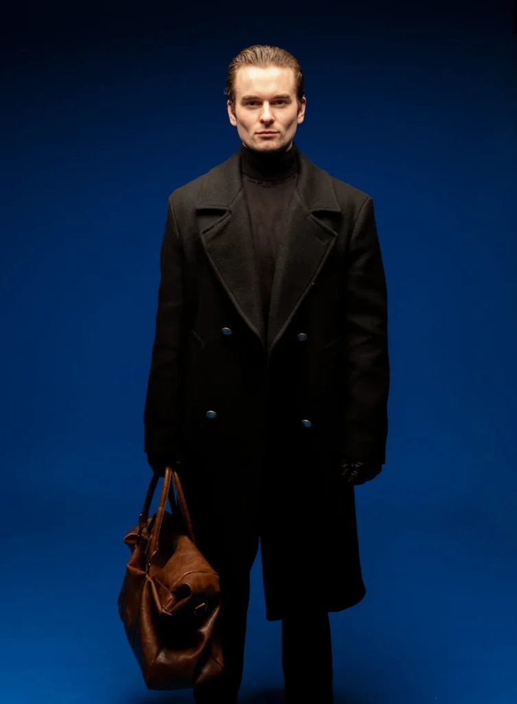 Male Model beim Fashion-Shooting – Lunéve Agency